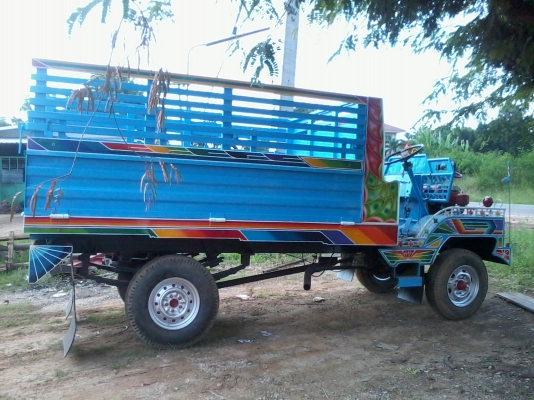 ขายอีแต๋น/พร้อมเครื่อง/กระบะเหล็ก/พื้นไม้ โทร 081-0745778(เสร็จแล้วจ้าใครติดตามอยู่มาทดลองขับได้)