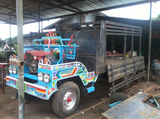 ขายอีแต๋น/พร้อมเครื่อง/กระบะเหล็ก/พื้นไม้ โทร 081-0745778(เสร็จแล้วจ้าใครติดตามอยู่มาทดลองขับได้)