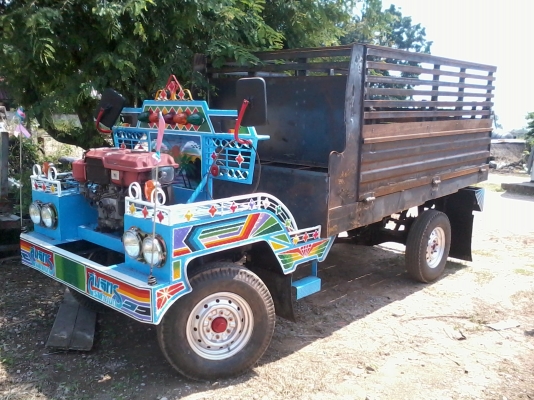 ขายอีแต๋น/พร้อมเครื่อง/กระบะเหล็ก/พื้นไม้ โทร 081-0745778(เสร็จแล้วจ้าใครติดตามอยู่มาทดลองขับได้)