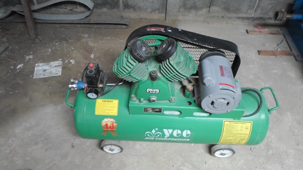 ขายลูกหินขัดขาวแบบนอน  ปั้มลม