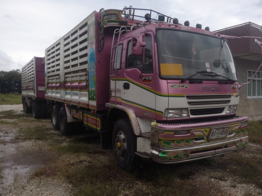 ขายรถอีซุซุเด็กก้า320แม่ลูกสามเพลาไม่ดั้มปี50