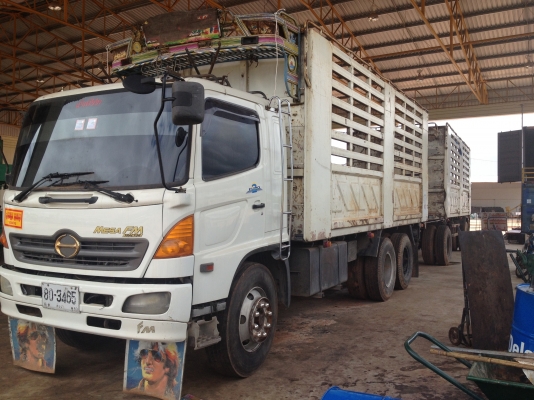 ขายHino Mega 260 พ่วงแม่-ลูก(ไม่ดั้ม)