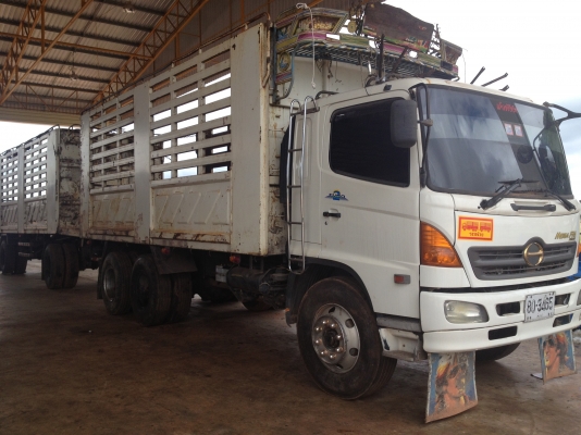 ขายHino Mega 260 พ่วงแม่-ลูก(ไม่ดั้ม)