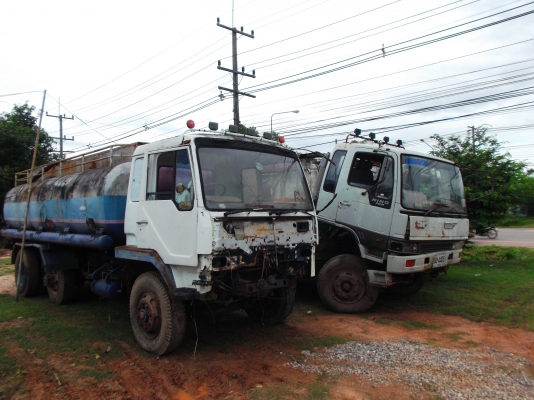 ขายด่วนรถสิบล้อFN215kรถนํ้า6D15โบช้วงล้างเบรดใหญ่ทิฟฟี้