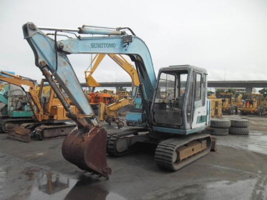 รถเเมคโคSUMITOMO S160F2  เก่านอก 580000