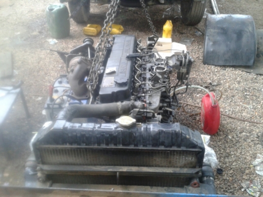 ขายเครื่อง Isuzu 6HE1 turbo 210 แรง เครื่องติดได้ปกติ