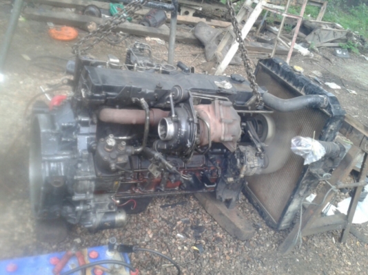 ขายเครื่อง Isuzu 6HE1 turbo 210 แรง เครื่องติดได้ปกติ