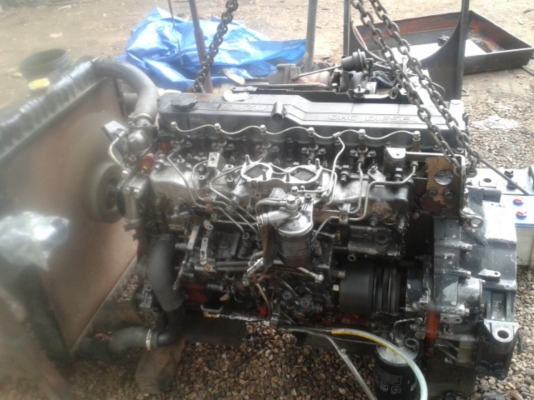 ขายเครื่อง Isuzu 6HE1 turbo 210 แรง เครื่องติดได้ปกติ