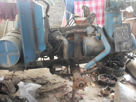 ปั้มลม AIRMAN แบบมีล้อพ่วง (มือสองใช้แล้ว)