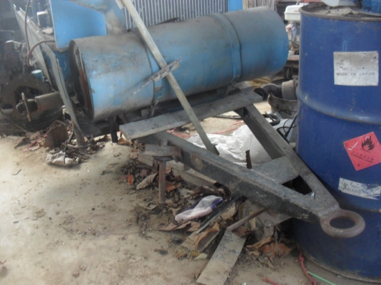 ปั้มลม AIRMAN แบบมีล้อพ่วง (มือสองใช้แล้ว)