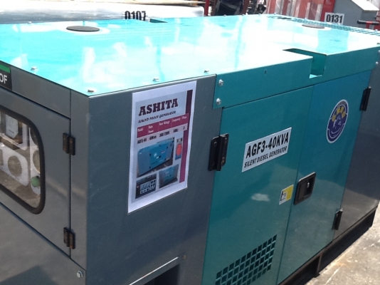 เครื่องปั่นไฟ ของใหม่ 40 kva.