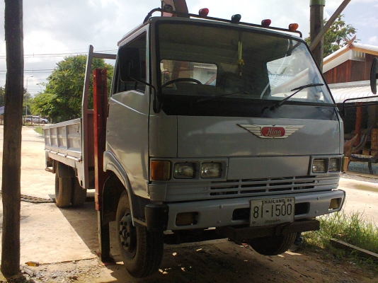 ขาย Hino 117 wo4d ยาว 5.5 เมตร ติดเครน 3 ตัน 3 ชัก เครื่องดี แชชซีสวยๆเลยครับ