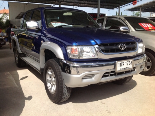 ไทเกอร์ D4D 2.5 turbointercooler 4WD ปี 2003 ก.ธรรมดา ขายเพียง 359,000