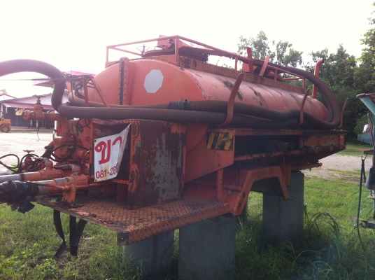 ขายแทงค์น้ำติดรถดูดส้วม พร้อมปั๊ม