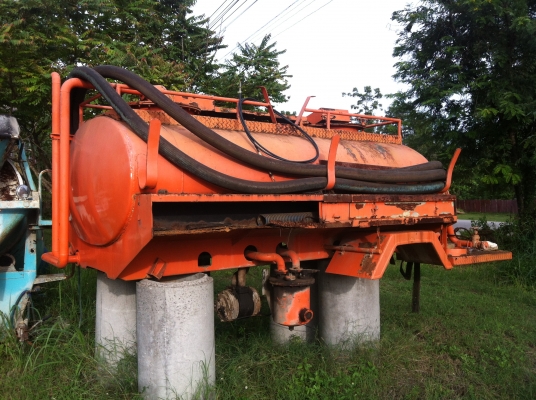 ขายแทงค์น้ำติดรถดูดส้วม พร้อมปั๊ม