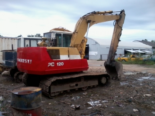 ขายรถแม็กโครโคมัสสุPC 120-5  รถสถาพเต็มพร้อมใช้งานปูมอามพิเศษคันโทนสั้น