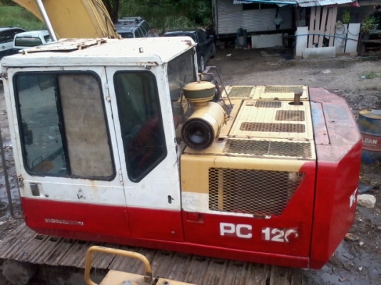 ขายรถแม็กโครโคมัสสุPC 120-5  รถสถาพเต็มพร้อมใช้งานปูมอามพิเศษคันโทนสั้น