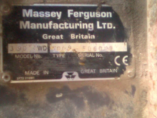 ขาย แมสซี่ 390 รุ่น2 สองเพลาพร้อมใช้ครับ 580000