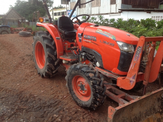 ปัญญาแทรคเตอร์มาแล้ว...จัดมา นางฟ้า คูโบต้า L3608  ใบมีด ผาน6x22 ตราช้าง รถไร่ไม่เคยลงนา