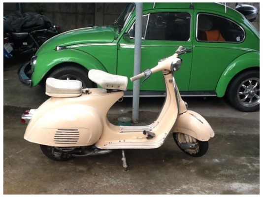 Vespa 64 เครื่องดี สีสวย