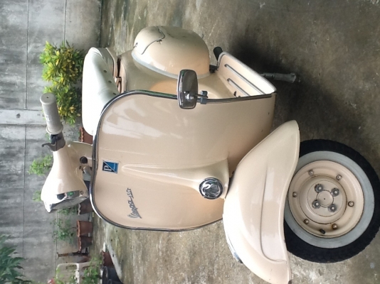 Vespa 64 เครื่องดี สีสวย