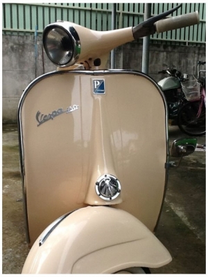 Vespa 64 เครื่องดี สีสวย