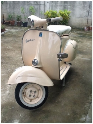 Vespa 64 เครื่องดี สีสวย