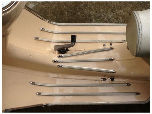 Vespa 64 เครื่องดี สีสวย