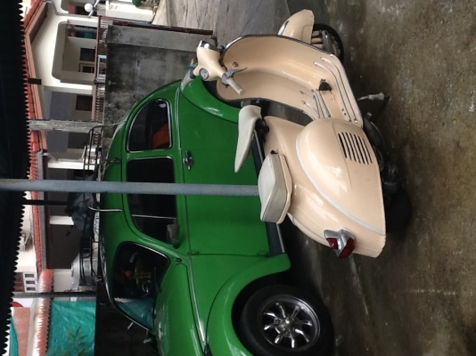 Vespa 64 เครื่องดี สีสวย