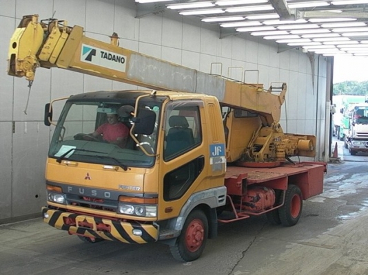 ขายรถเครนMITSUBISHI FIGHTER พร้อมเครน7ตันเก่าญี่ปุ่น