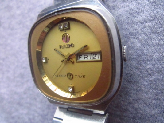 +++++ RADO SUPER TIME มือสองของแท้สภาพสวย +++++ +++++ RADO SUPER TIME มือสองของแท้สภาพสวย +++++