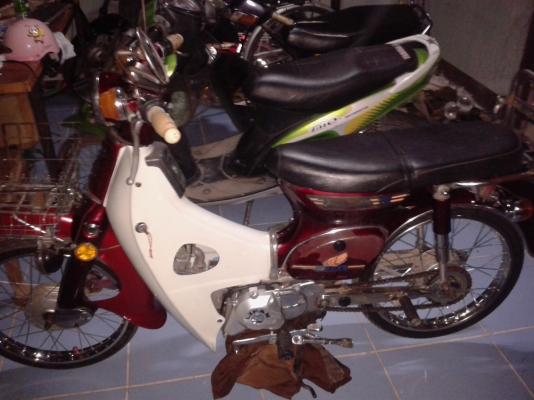 ขายรถC-90 มีเล่มโครง อินวอยเครื่อง ชุดโอน+ชื่อเจ้าของเก่า พร้อมโอน ไฟออกทุกดวง เครื่องLifan 125 เดิม สีตรงเล่มครับ ขอตั้งไว้ที่ 22000 บ. ต่อรองได้นะ รถอยู่เชียงใหม่ครับ สนใจ โทร 082-0374595 ปอนด์ ครับ