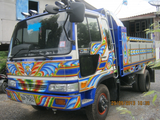 ขายหกล้อดั้มฮีโน่JO8Cเครื่อง210เเรง ระบบไฟฟ้าทั้งคัน(ใช้งานได้ไม่กี่เดือน)