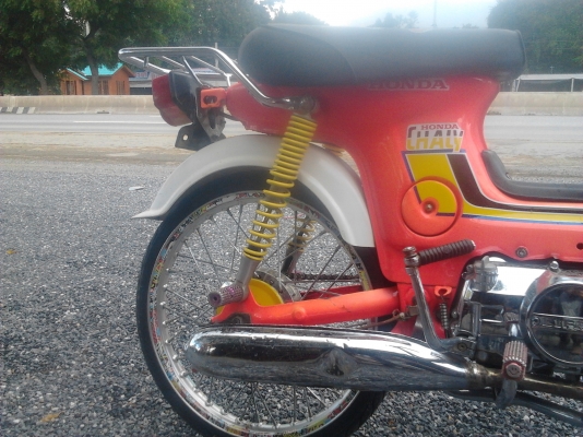 ขาย HONDA ชาลี เครื่อง LIFAN 110 CC เอกสารอินวอย  สีสวยทำใหม่ อะไหล่ชุบเยอะ