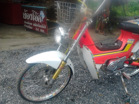 ขาย HONDA ชาลี เครื่อง LIFAN 110 CC เอกสารอินวอย  สีสวยทำใหม่ อะไหล่ชุบเยอะ