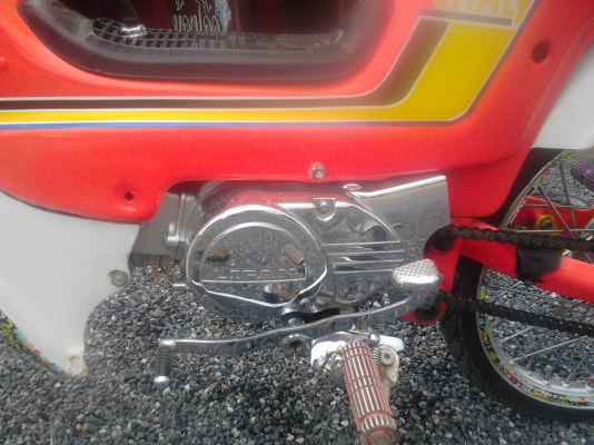 ขาย HONDA ชาลี เครื่อง LIFAN 110 CC เอกสารอินวอย  สีสวยทำใหม่ อะไหล่ชุบเยอะ