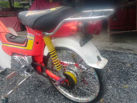 ขาย HONDA ชาลี เครื่อง LIFAN 110 CC เอกสารอินวอย  สีสวยทำใหม่ อะไหล่ชุบเยอะ