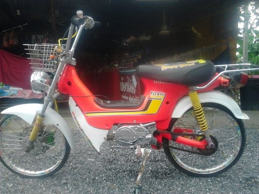 ขาย HONDA ชาลี เครื่อง LIFAN 110 CC เอกสารอินวอย  สีสวยทำใหม่ อะไหล่ชุบเยอะ