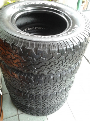 BF All 265/70/16 ปี 09 + Nitto 245/70/16 ปี10 ถูกๆ BF All 265/70/16 ปี 09 + Nitto 245/70/16 ปี10 ถูกๆ