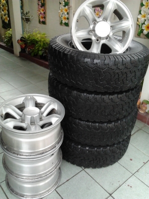 BF All 265/70/16 ปี 09 + Nitto 245/70/16 ปี10 ถูกๆ BF All 265/70/16 ปี 09 + Nitto 245/70/16 ปี10 ถูกๆ