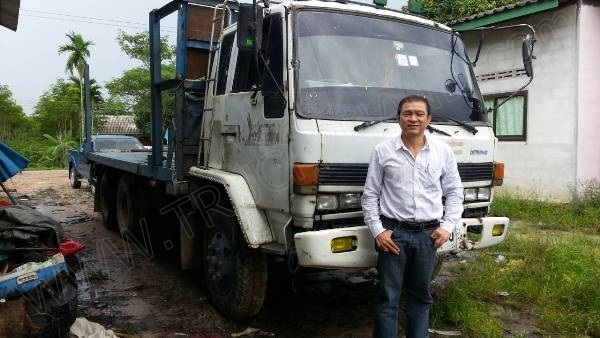 รถบรรทุก 10 ล้อ พื้นเรียบ ยี่ห้อ ISUZU รุ่น JCM490Y  160 แรงม้า