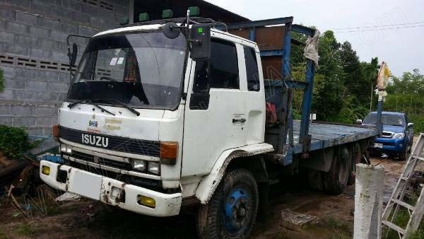 รถบรรทุก 10 ล้อ พื้นเรียบ ยี่ห้อ ISUZU รุ่น JCM490Y 160 แรงม้า รถบรรทุก 10 ล้อ พื้นเรียบ ยี่ห้อ ISUZU รุ่น JCM490Y 160 แรงม้า