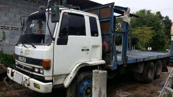 รถบรรทุก 10 ล้อ พื้นเรียบ ยี่ห้อ ISUZU รุ่น JCM490Y 160 แรงม้า รถบรรทุก 10 ล้อ พื้นเรียบ ยี่ห้อ ISUZU รุ่น JCM490Y 160 แรงม้า