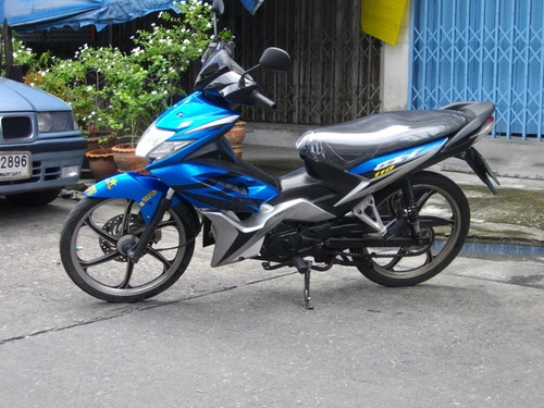 ขาย Honda CZ-I หัวฉีด ล้อแม็ก สีน้ำเงิน-เทา สวยสุภาพ ประหยัดน้ำมันมากๆ 16500 บาท