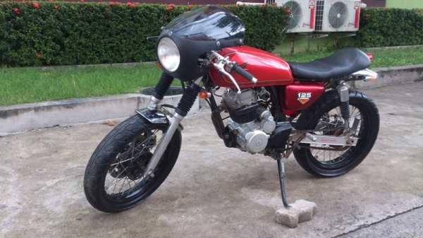 ขายHONDA CG 200 Cafe Racer เล่มทบ. เอี่ยมๆขับหล่อๆ