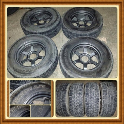 ขายด่วน!!!แม็กซ์ขอบ 17 TE37v 6 รู 139 +ยางปี 12 ราคา 19,900บ.ถูก