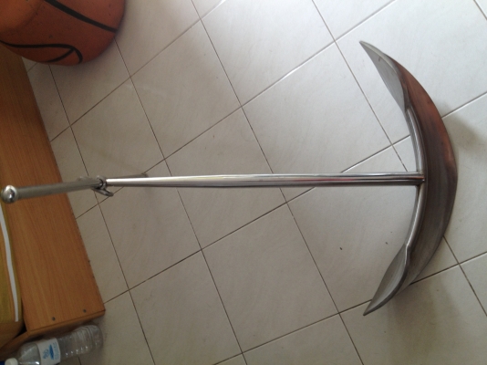 ขาย "สมอเรือ" สแตนเลส เป็นงานpropหรือเอาไว้โชว์