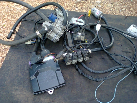 ชุดหัวฉีดแกีสag พร้อมหม้อต้ม