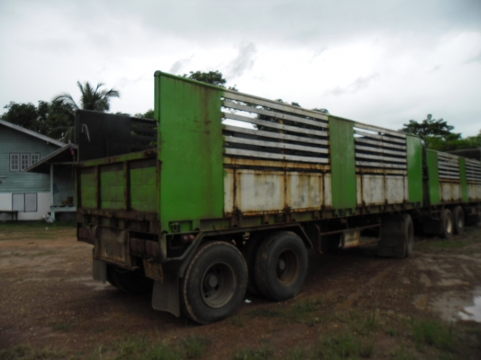 ขายรถพ่วงไม่ดั้ม HINO MEGA EURO 3- 380 ปี 52  ขาย 6 พ่วงๆละ 2600000 แม่ 12 ล้อจากโรงงานลูก 3 เพลายาว 7.5 เมตรจดทะเบียนปี 52 ทั้งหมดทะเบียนเต็มยางดีคัสซีสวยมากๆเล่มทะเบียนชุดโอนพร้อม