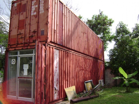 ขายตู้คอนเทนเนอร์ 2 ตู้พร้อมแอร์ สภาพดีไม่มีรอยรั่ว